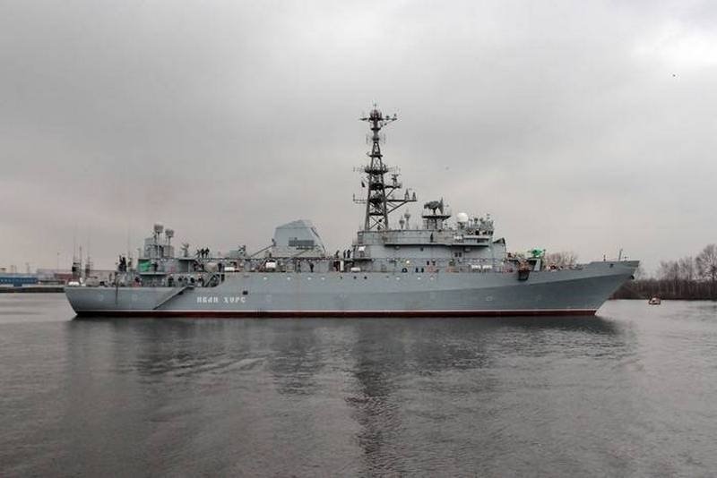 Розвідувальний корабель РФ помітили біля Одеси