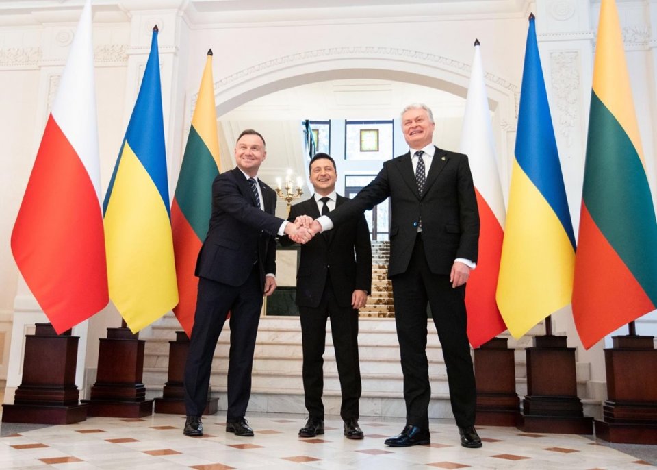 В Україну прибули президенти Литви та Польщі