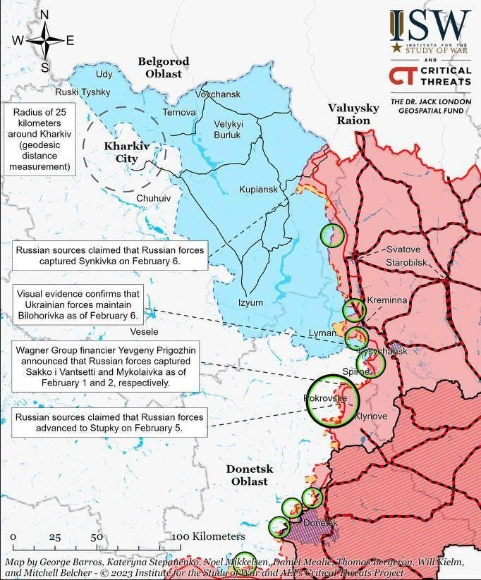 рф почала наступ на Луганщині – ISW