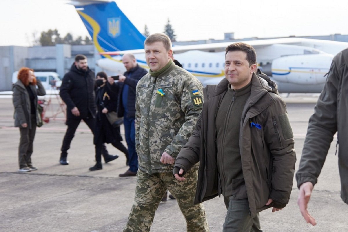 Зеленський перевірив хід військових навчань у Рівненській області