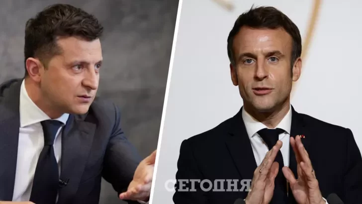 Зеленський обговорив з Макроном активізацію Нормандського формату