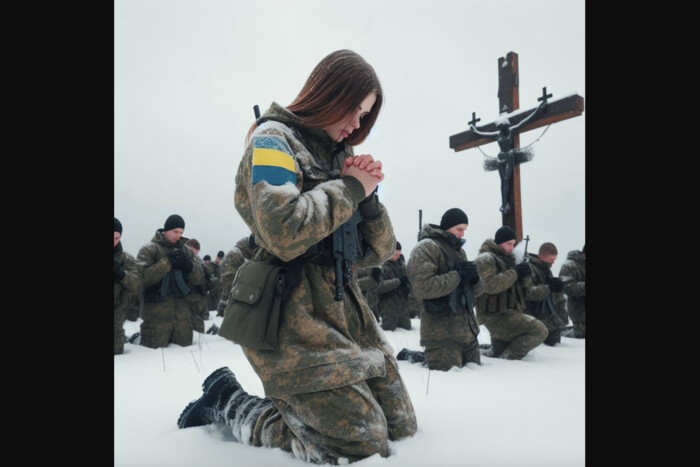 Авдіївка просить молитви: у соцмережах розлетівся фотофейк із військовою