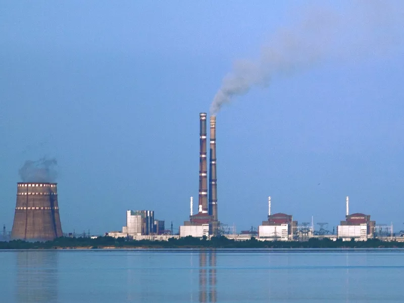 На ЗАЕС фіксується незначне зниження рівня води в ставку-охолоджувачі