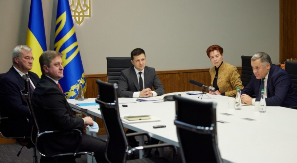 Зеленський обговорив із лідерами “Люблінського трикутника” агресію Росії