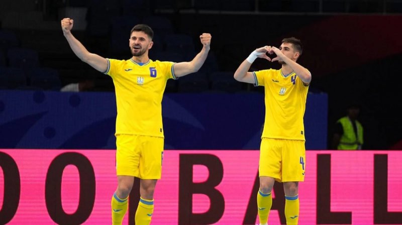 Збірна України з футзалу вийшла до плейофу ЧС-2024
