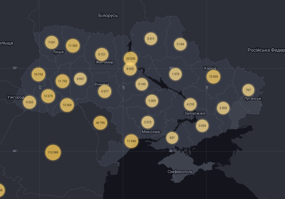 Коронавірус в Україні: статистика з областей на 22 вересня