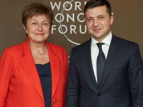 Розмова Зеленського з керуючим директором МВФ: Україна потребує цього траншу