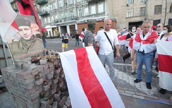 Марш солідарності з Білорусом відбувся в Києві