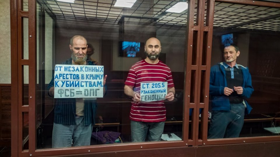 Суд у Ростові засудив чотирьох кримських татар до періоду з 12 до 18 років
