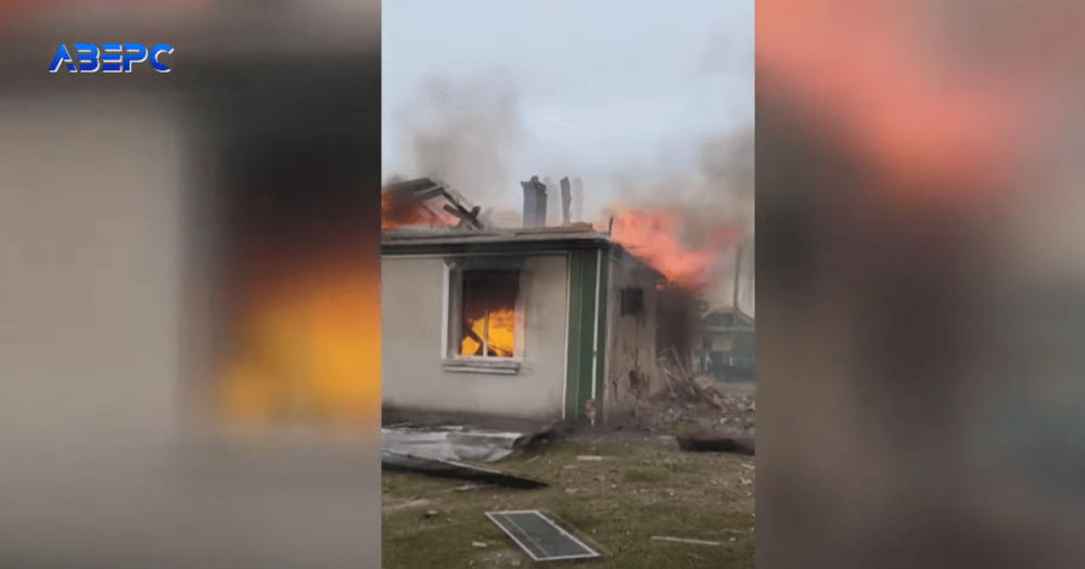На Волині ракета вилетіла з літака та зруйнувала будинок