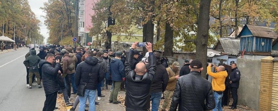 Протест -мітинг був організований в Ірпені через