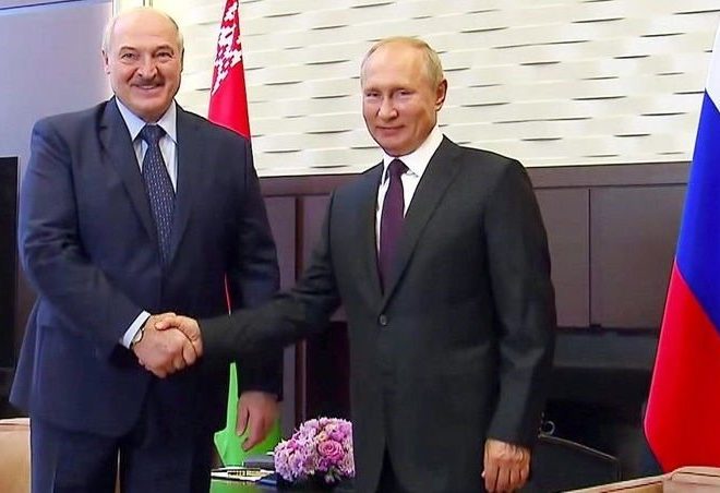 Путін і Лукашенко зустрілися в Сочі
