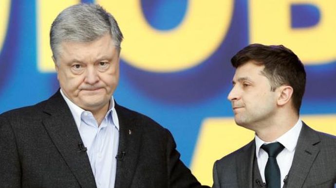 Зеленський до Порошенка: Вирішіть, ви рятувальник чи комерсант