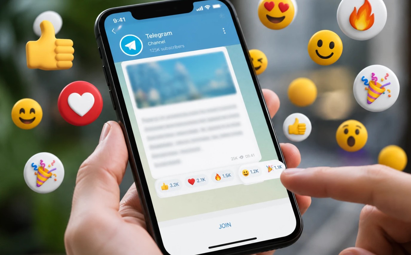 Масові реакції в Telegram як інструмент залучення уваги до каналу