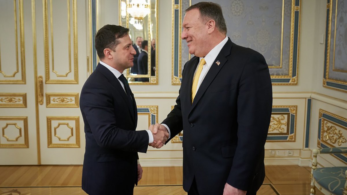 Переговори Зеленського та Помпео: ключові заяви і підсумки