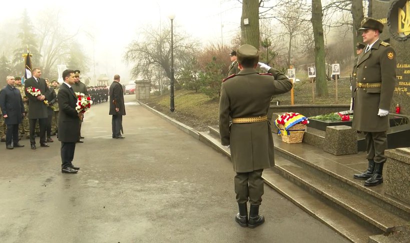 Глава держави вшанував пам’ять полеглих під Крутами